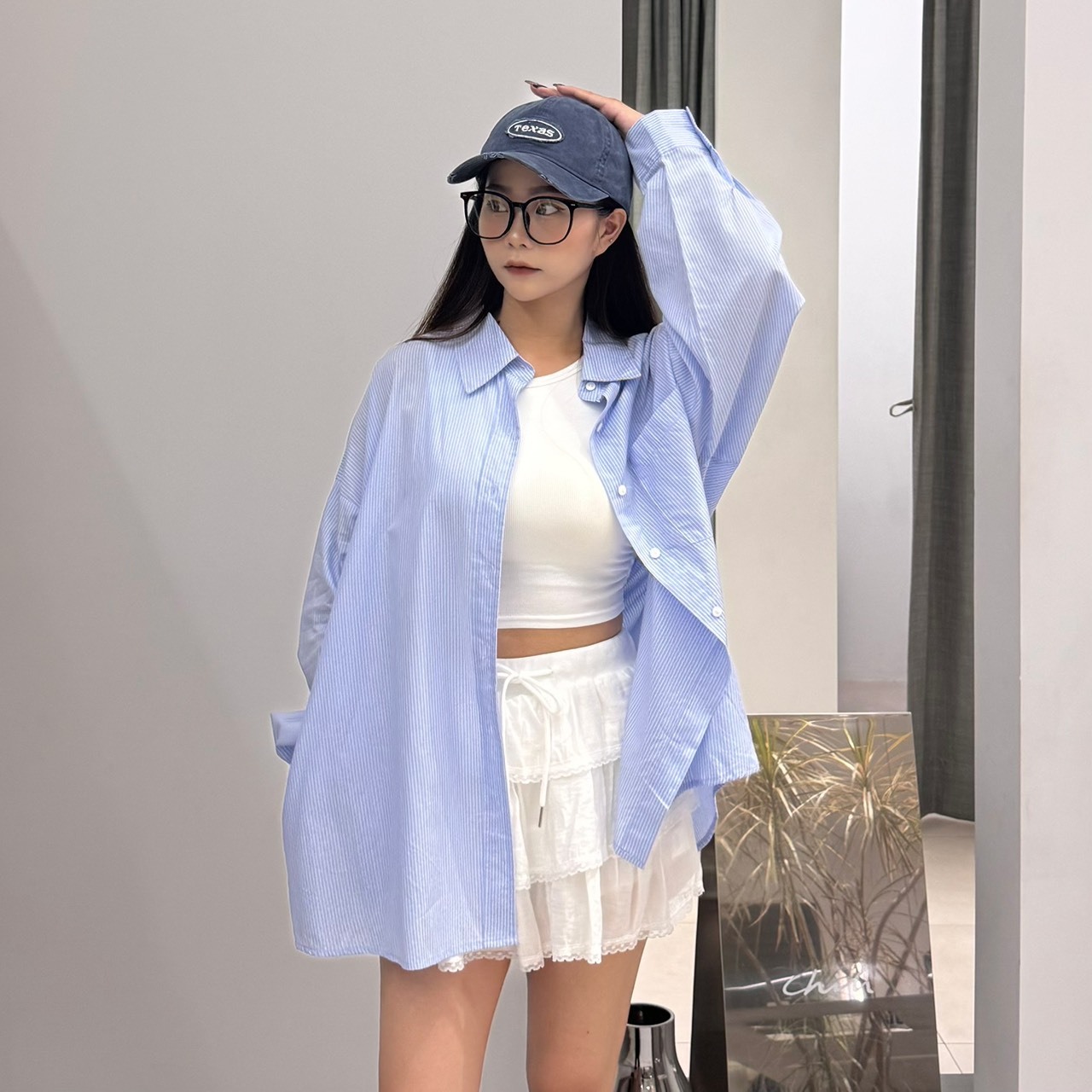 chih made•情有獨鍾 ovs條紋襯衫