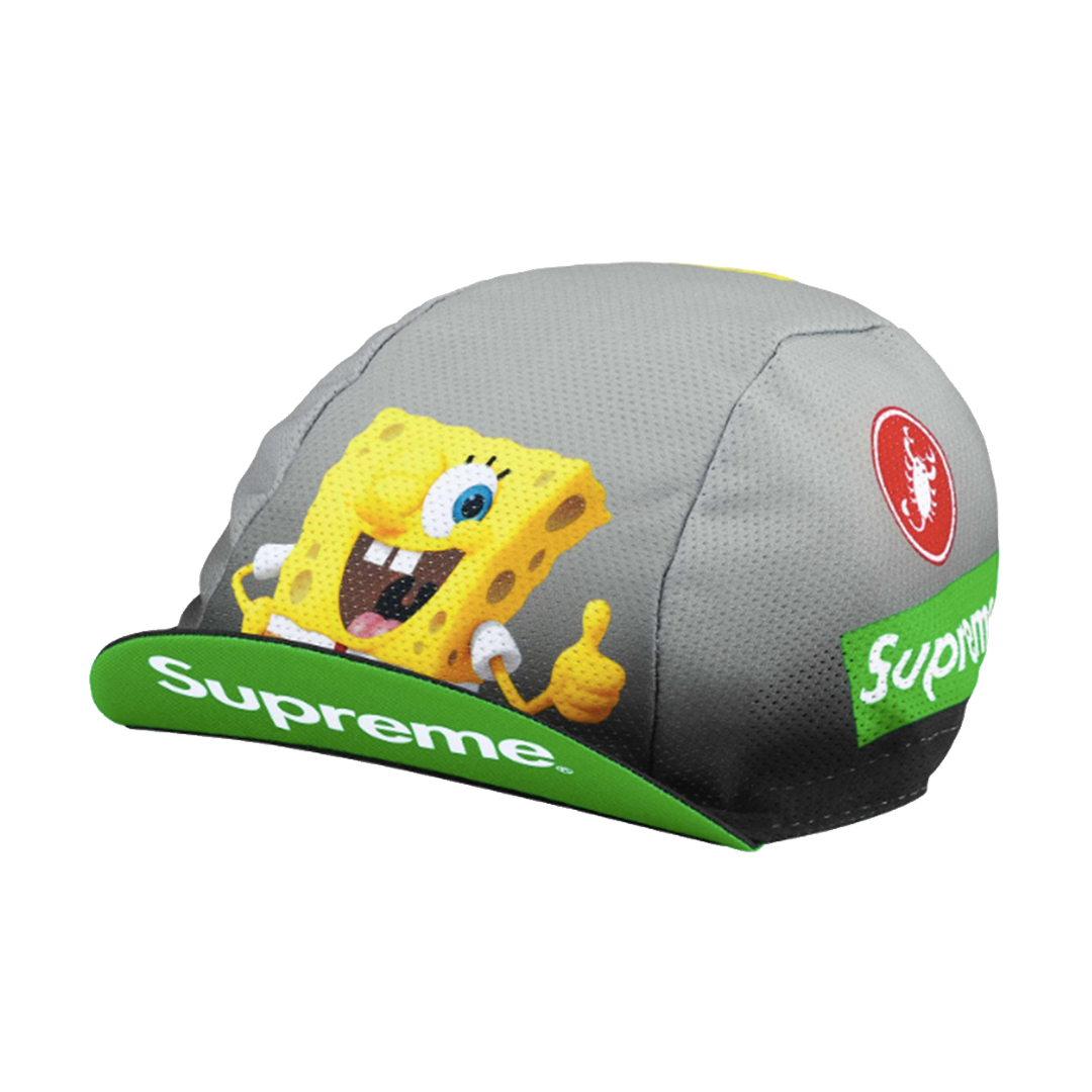 Supreme 25SS Spongebob/Castelli Cycling Cap| FLOMMARKET