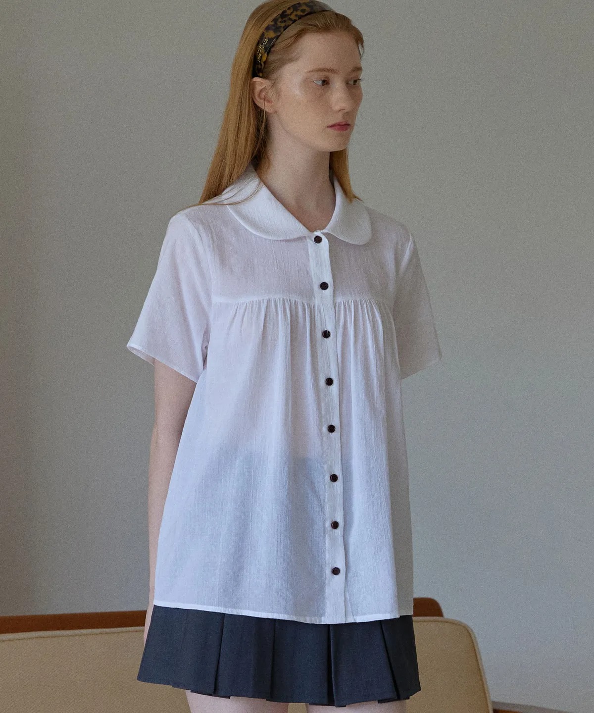 Letter From Moon Lilia Flare Blouse