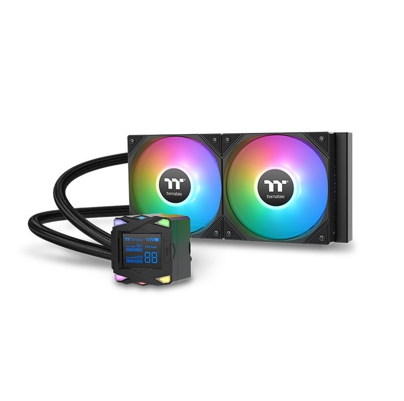 米特3C數位–曜越 LA240-S ARGB Sync 一體式水冷散熱器/CL-W461-PL12SW-A