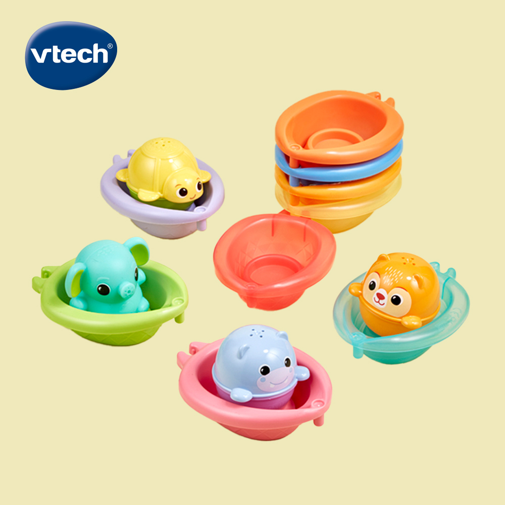 Vtech 戲水玩具系列-漂浮動物疊疊樂