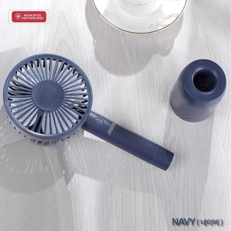 MONCROSS 無線搖頭風扇-藍色