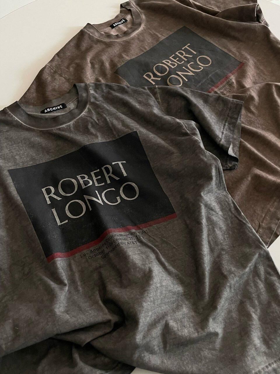 洗水英文字短袖Tee ARCHIVE-342T