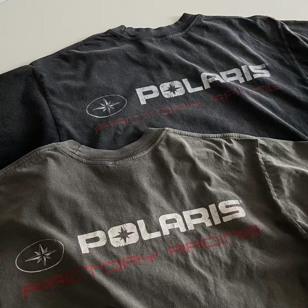 正韓 ARCHIVE 前口袋短袖 背後刺繡字體 薄上衣 春夏 韓國服飾