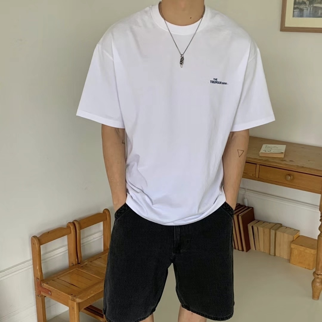 正韓 BUFFETT 樓梯短袖 淺灰 灰色 韓國服飾 上衣 薄款