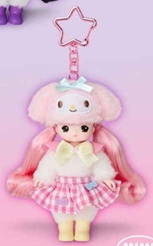 Sanrio 迷你小MMI鑰匙圈系列 - 美樂蒂