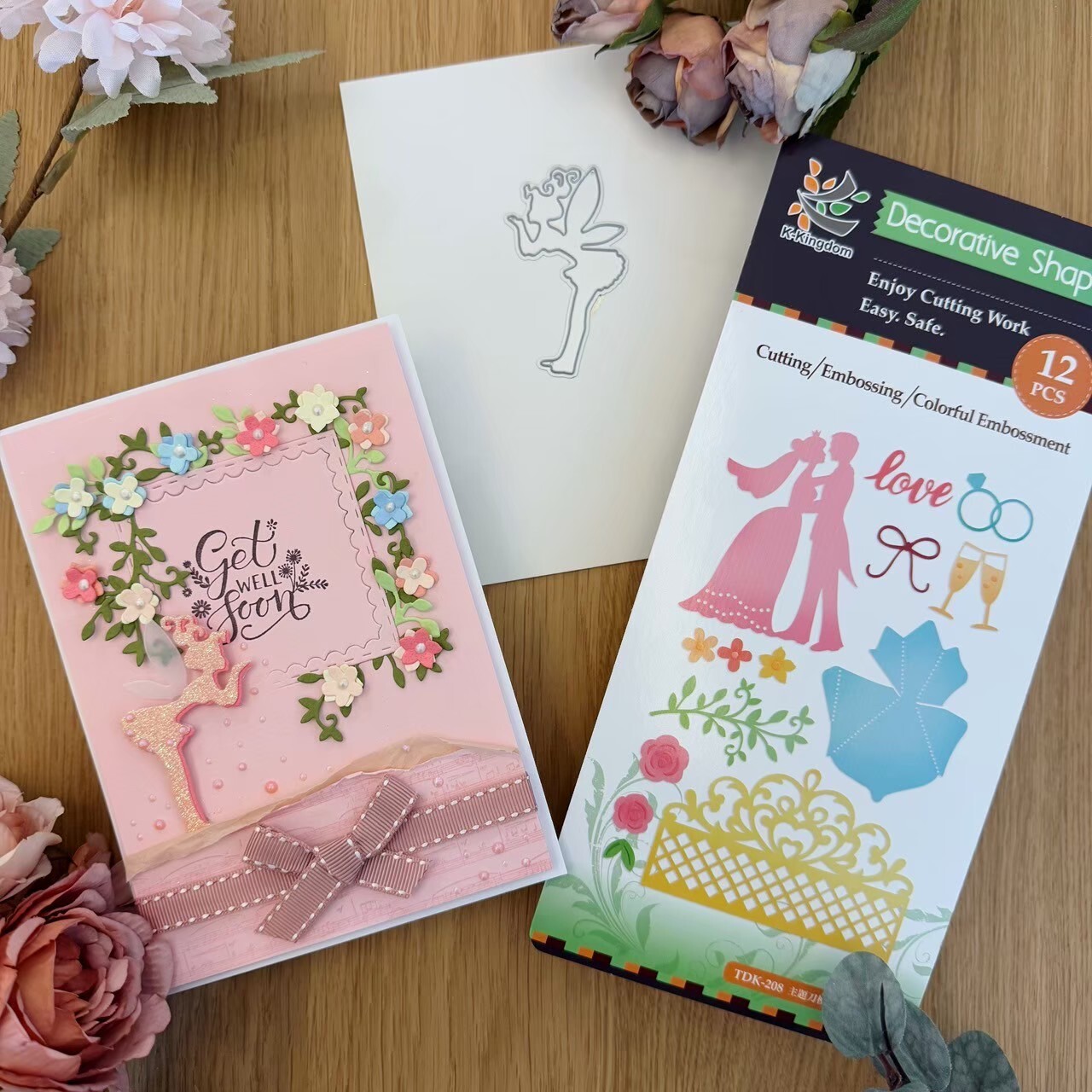 貝登堡 主題刀模-愛的婚禮 (12pcs) TDK-208