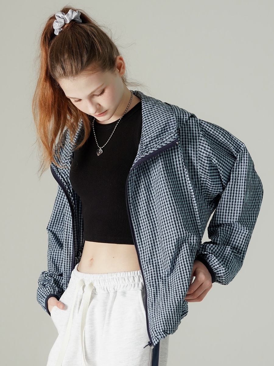 <預購> 韓國 WV PROJECT 格紋風衣外套