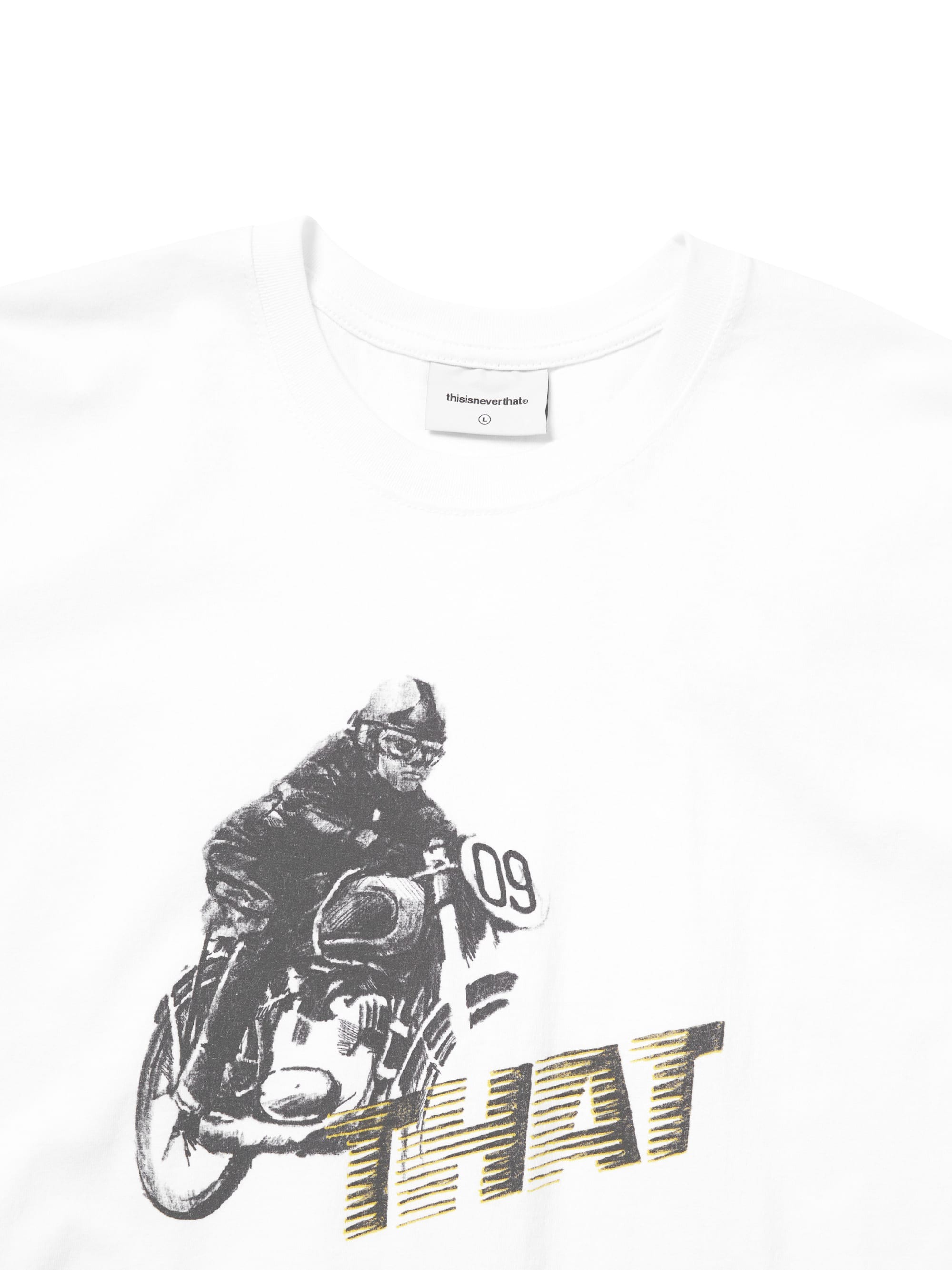 thisisneverthat｜Motorcycle Tee "White"