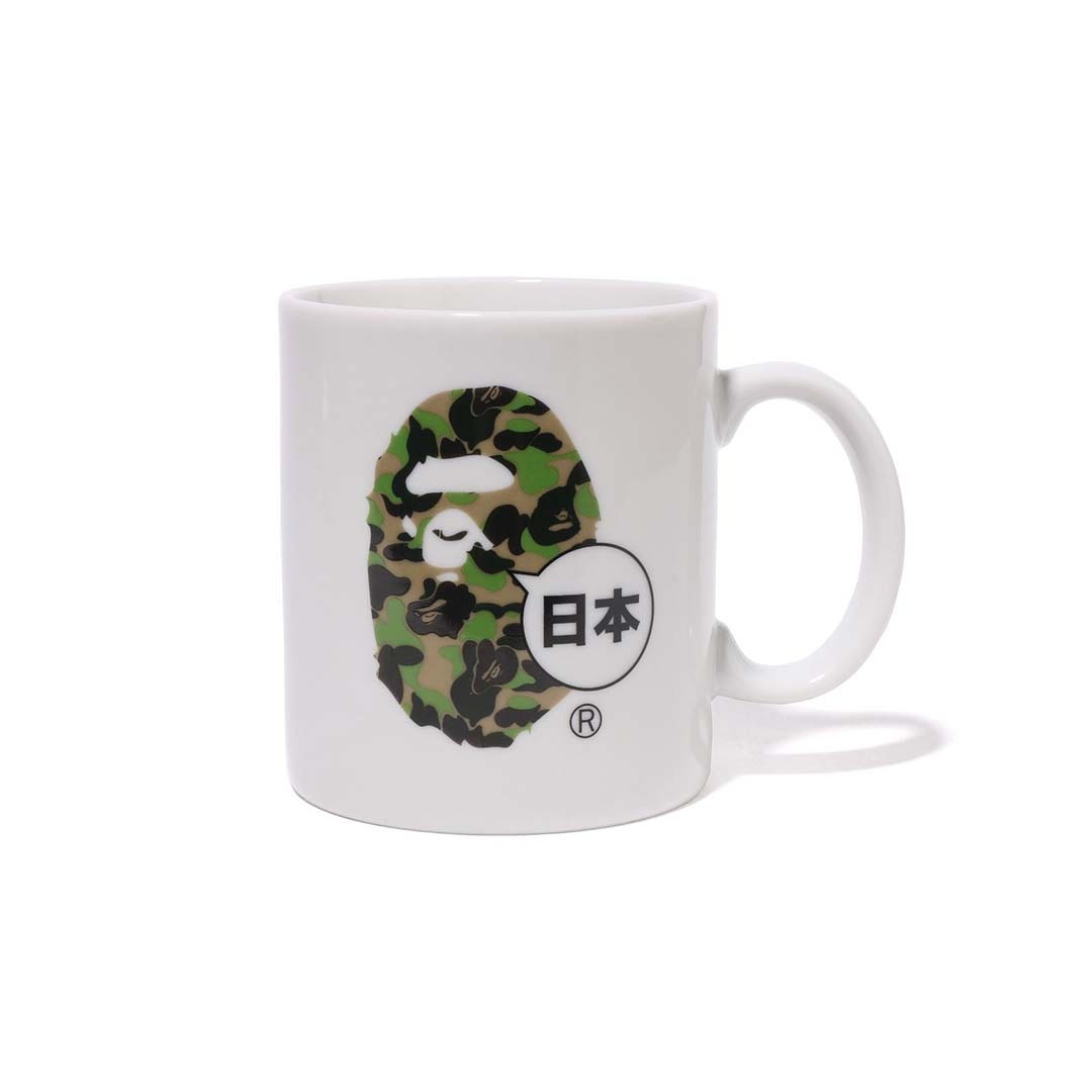 2025SS BAPE A BATHING APE ABC CAMO JAPAN APE HEAD MUG 大頭 迷彩 馬克杯 現貨 1L22193001