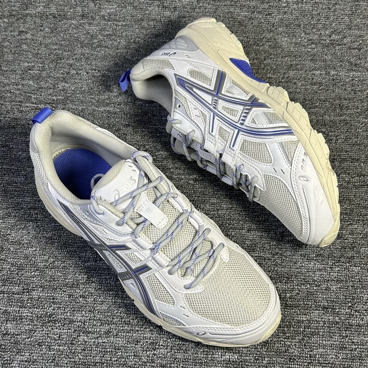 ASICS GEL-NUNOBIKI 米白藍 中性鞋款 休閒 復古 1203A536-100