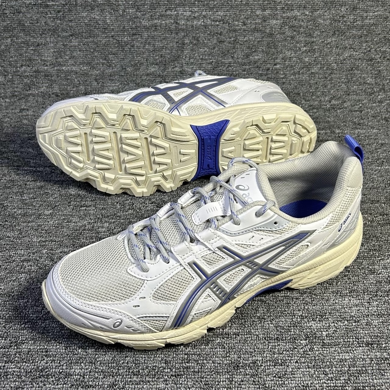 ASICS GEL-NUNOBIKI 米白藍 中性鞋款 休閒 復古 1203A536-100