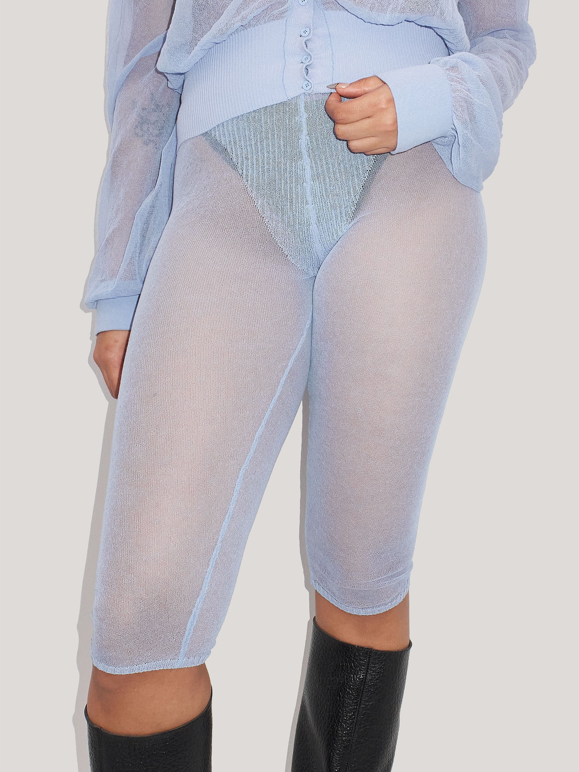 MIISTA Fritza Sky Blue Capri Trouser 長褲