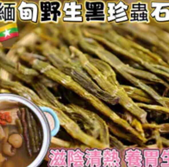 (2916)野生珍蟲石斛條300g