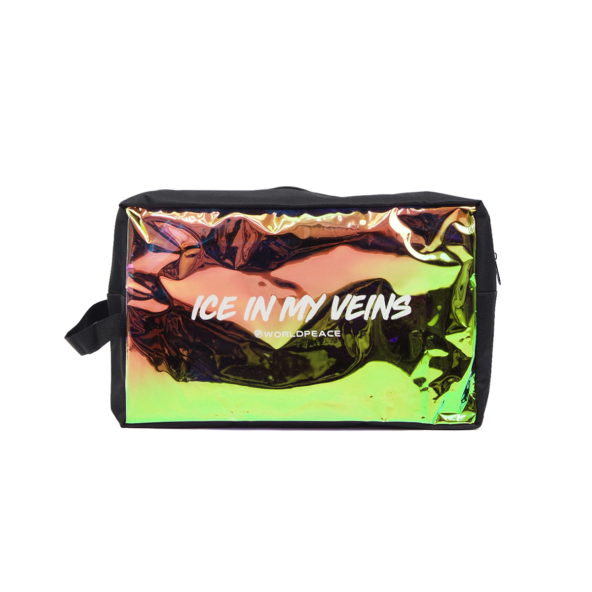 WORLDPEACE 透窗運動收納袋 鞋袋 炫彩雷射PVC 收納包 運動包 CP-AC-45 [現貨商品]