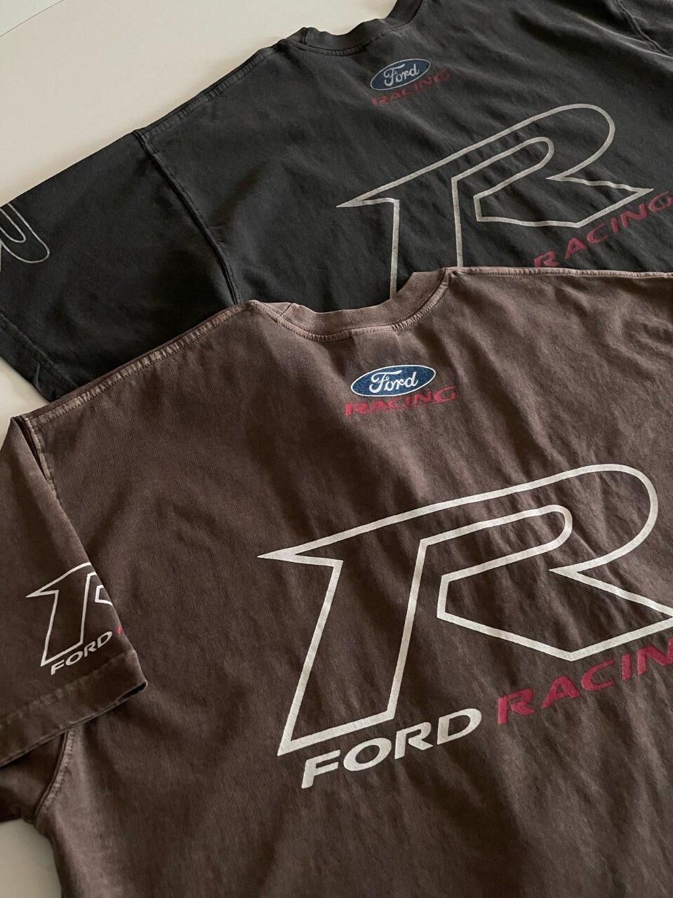 洗水英文字圖案短袖Tee ARCHIVE-347T