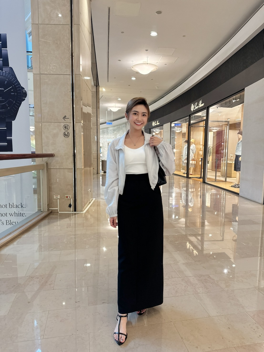 ［預購］🔥05.14春夏新品］♥️闆娘命定款］🇰🇷正韓高腰後鬆緊後開叉口袋西裝半裙（黑色/三色）