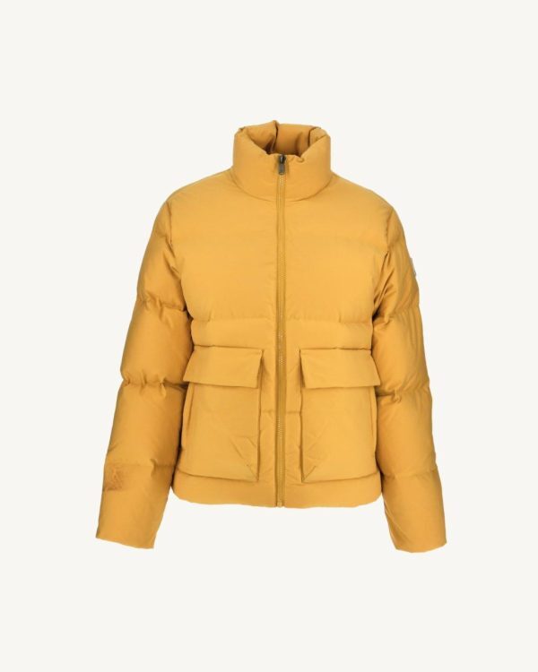 【JOTT】SHE造型口袋羽絨外套(黃)