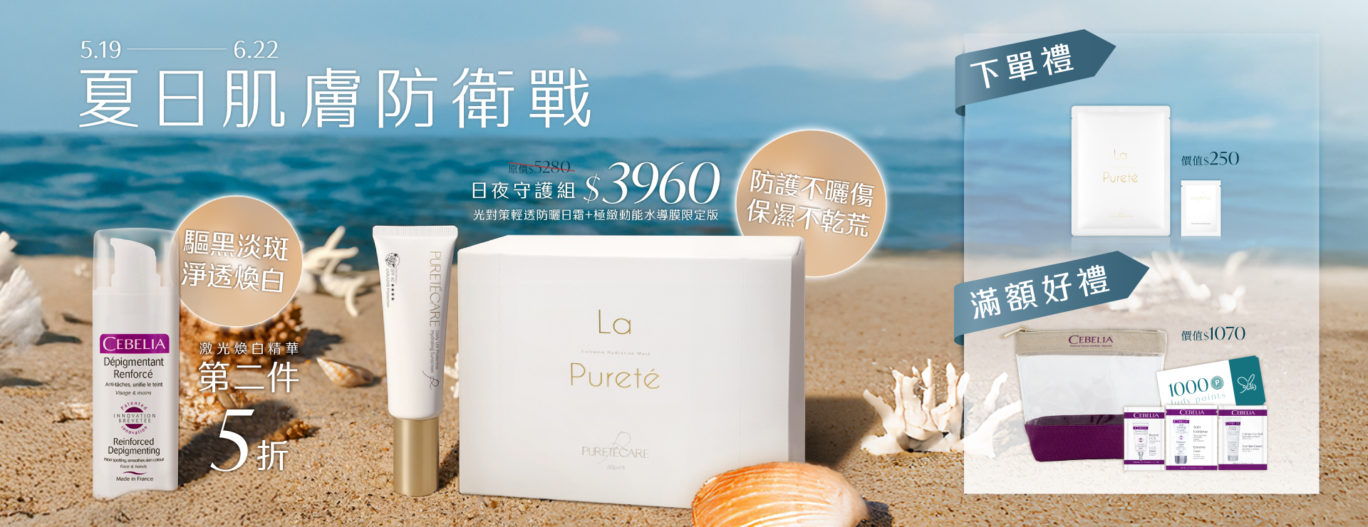 夏日出遊防曬戰