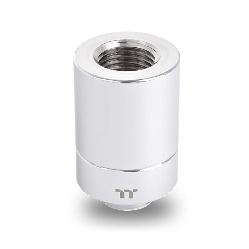 米特3C數位–曜越 Pacific F-Pro母對公30mm延伸管–銀色/CL-W441-CU00SL-A