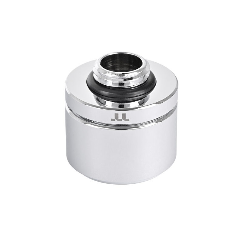 米特3C數位–曜越 Pacific F-Pro 外徑16mm硬管管接頭–銀色/CL-W436-CU16SL-A