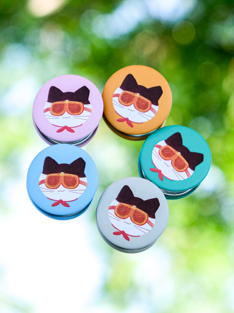 SPPPP X kk｜霧面磁鐵胸章｜小｜飛行阿懂大頭