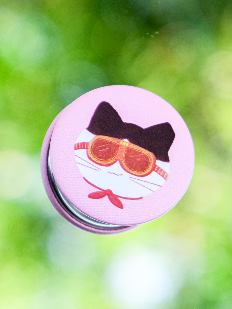 SPPPP X kk｜霧面磁鐵胸章｜小｜飛行阿懂大頭