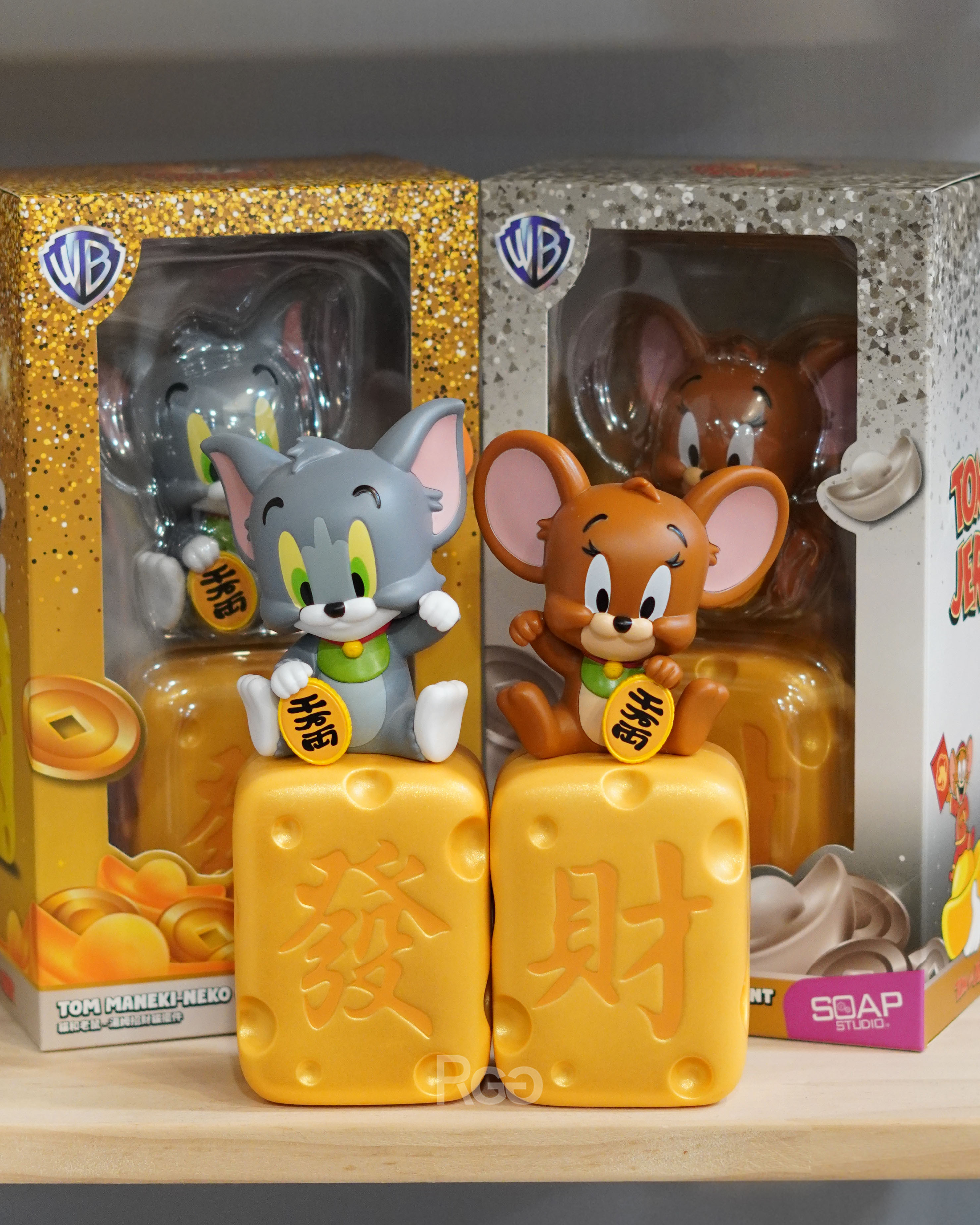 Soap Studio 湯姆貓與傑利鼠 發財招財貓