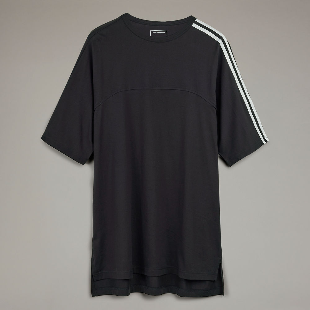 【 Y-3 M 3S SS TEE 三條紋短T - 黑 】