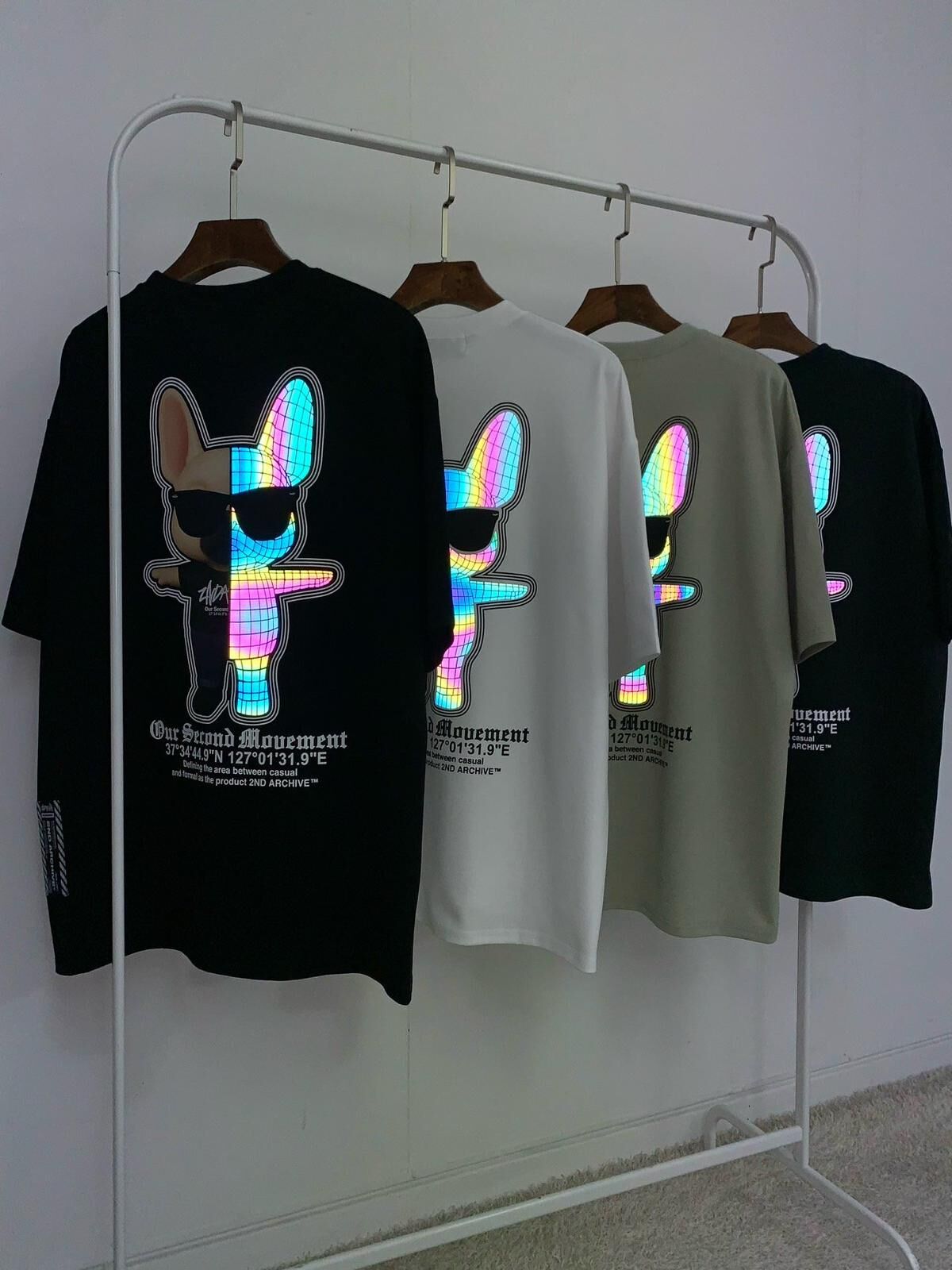 3M狗仔圖案英文字短袖Tee 2nd-259T