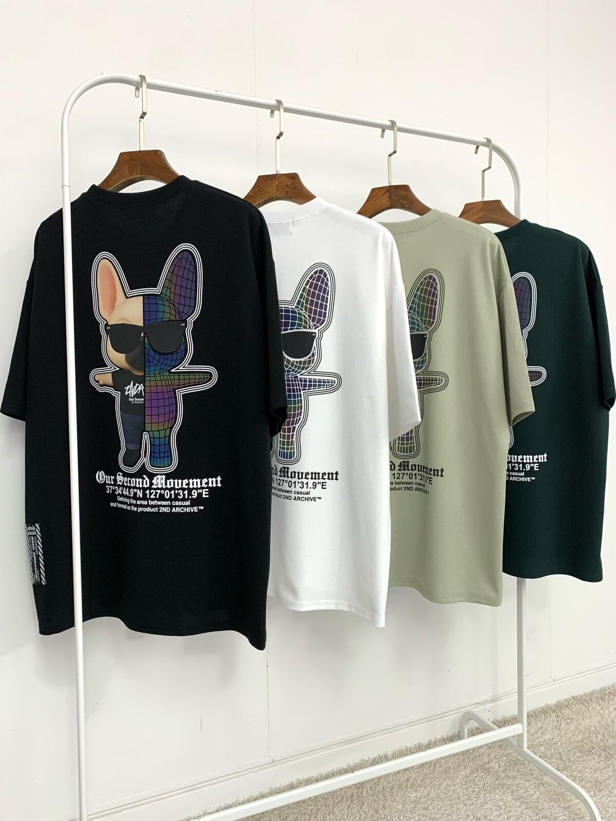 3M狗仔圖案英文字短袖Tee 2nd-259T