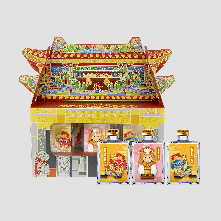 58度98ml 白沙屯媽祖庇蔭組【3入，成品組合】
