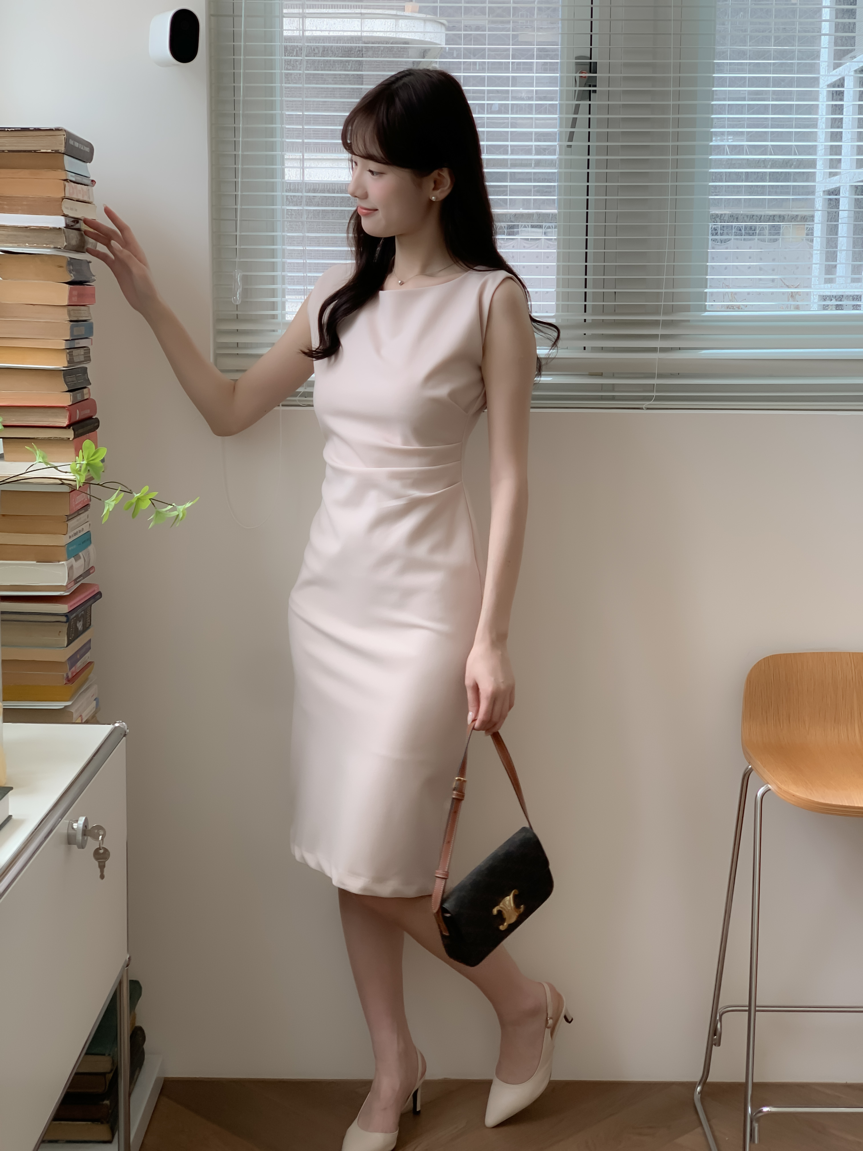 Serene Curve Dress名媛S曲線洋裝 ( 2 colors ) 有短版/長版