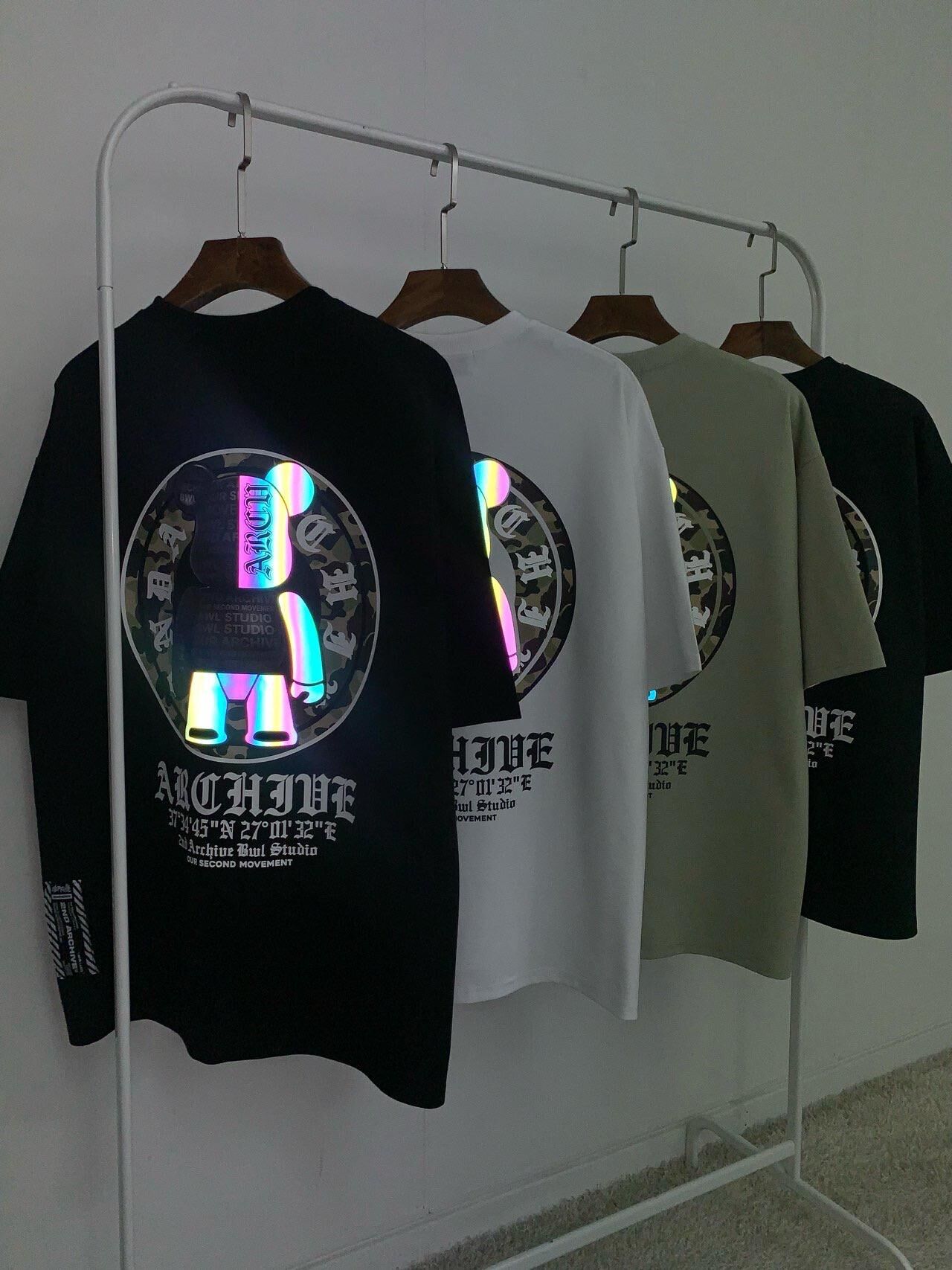 3M熊仔圖案英文字短袖Tee 2nd-262T