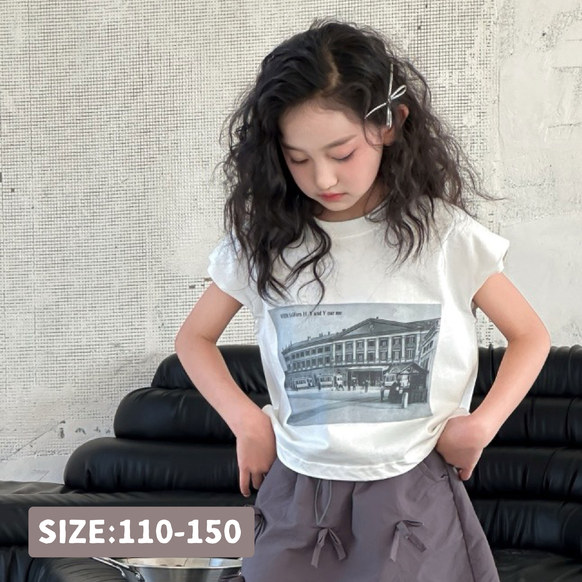 【H50107】美式街頭照下抽繩設計背心/上衣＊二色