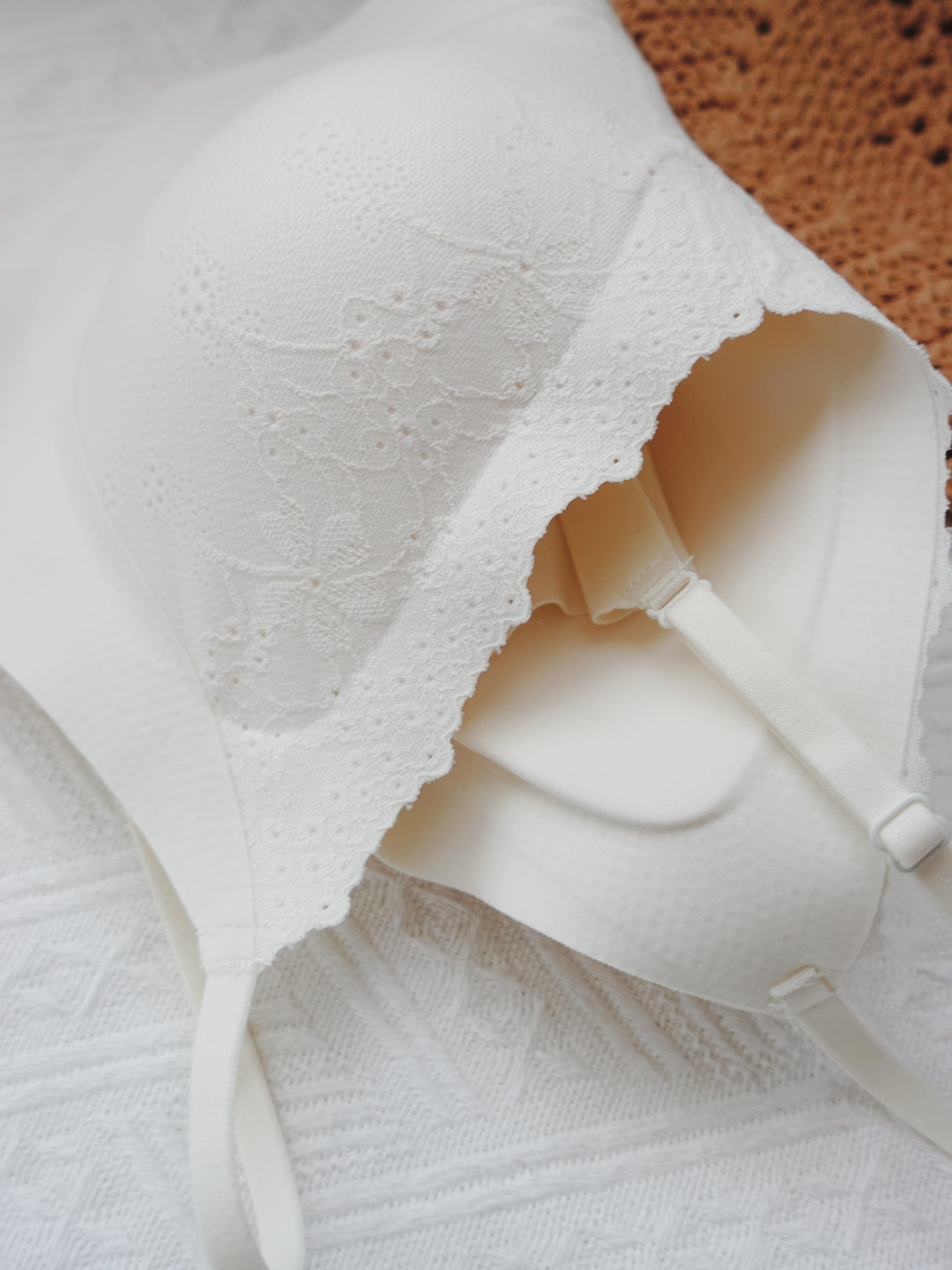 Taria Lace Wireless Bra Cream - BR19CRE