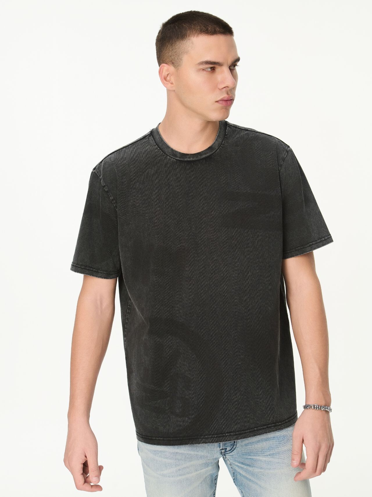 Chevignon - 男裝漸變全印花短袖T恤