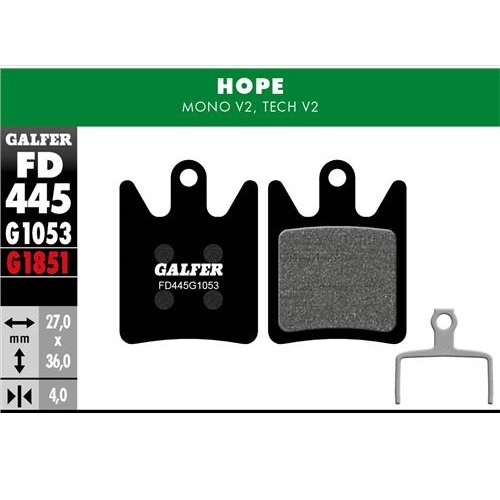 Galfer 剎車皮 FD445 (Hope Mono V2, Tech V2用)