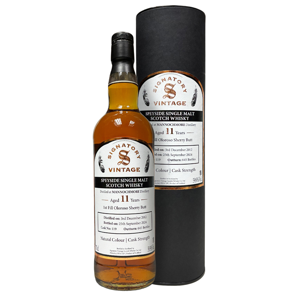 Signatory Vintage Mannochmore 2012 11 Years Old #119 59.9%