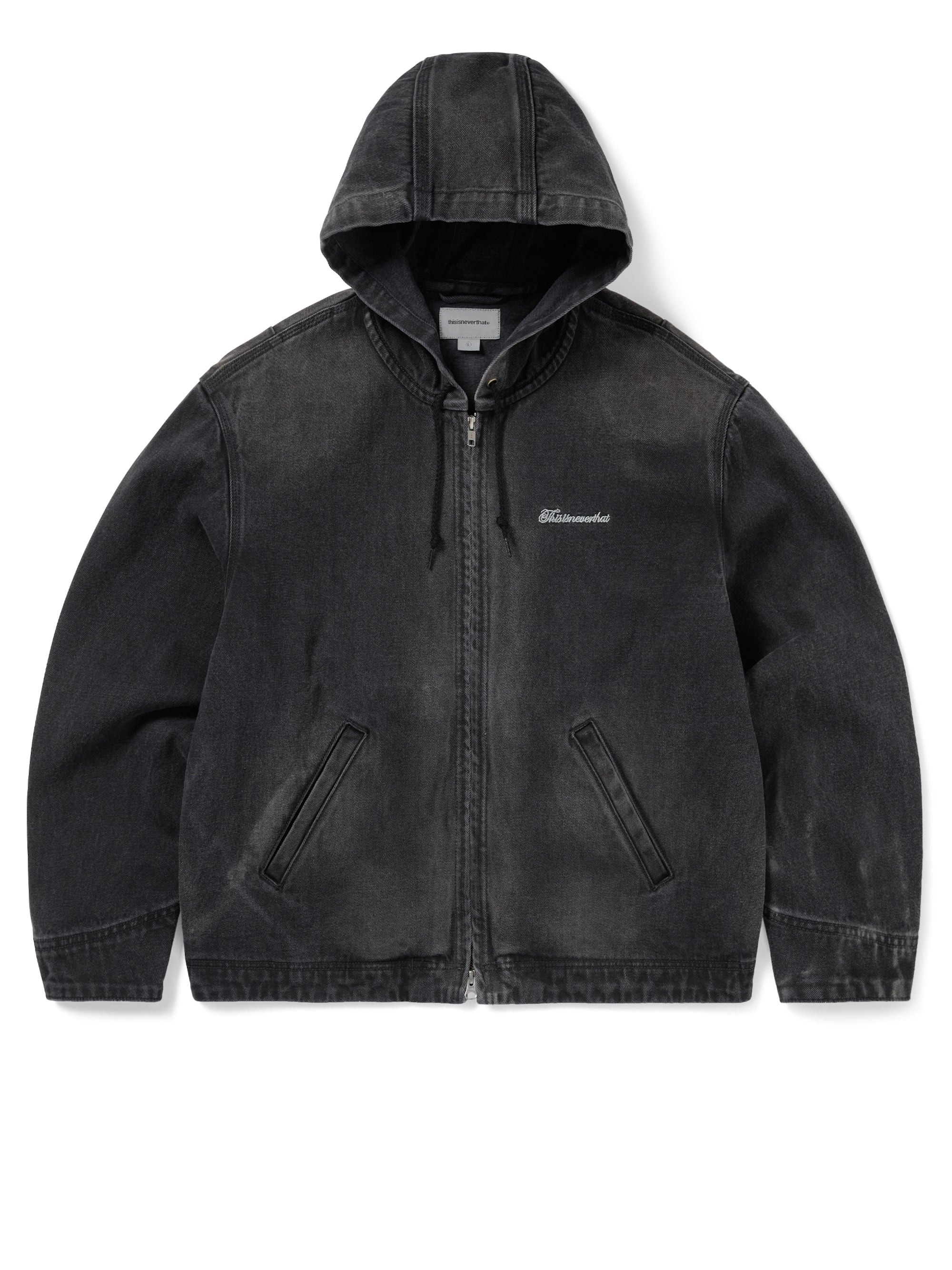 thisisneverthat｜Washed Carpenter Jacket "Black"