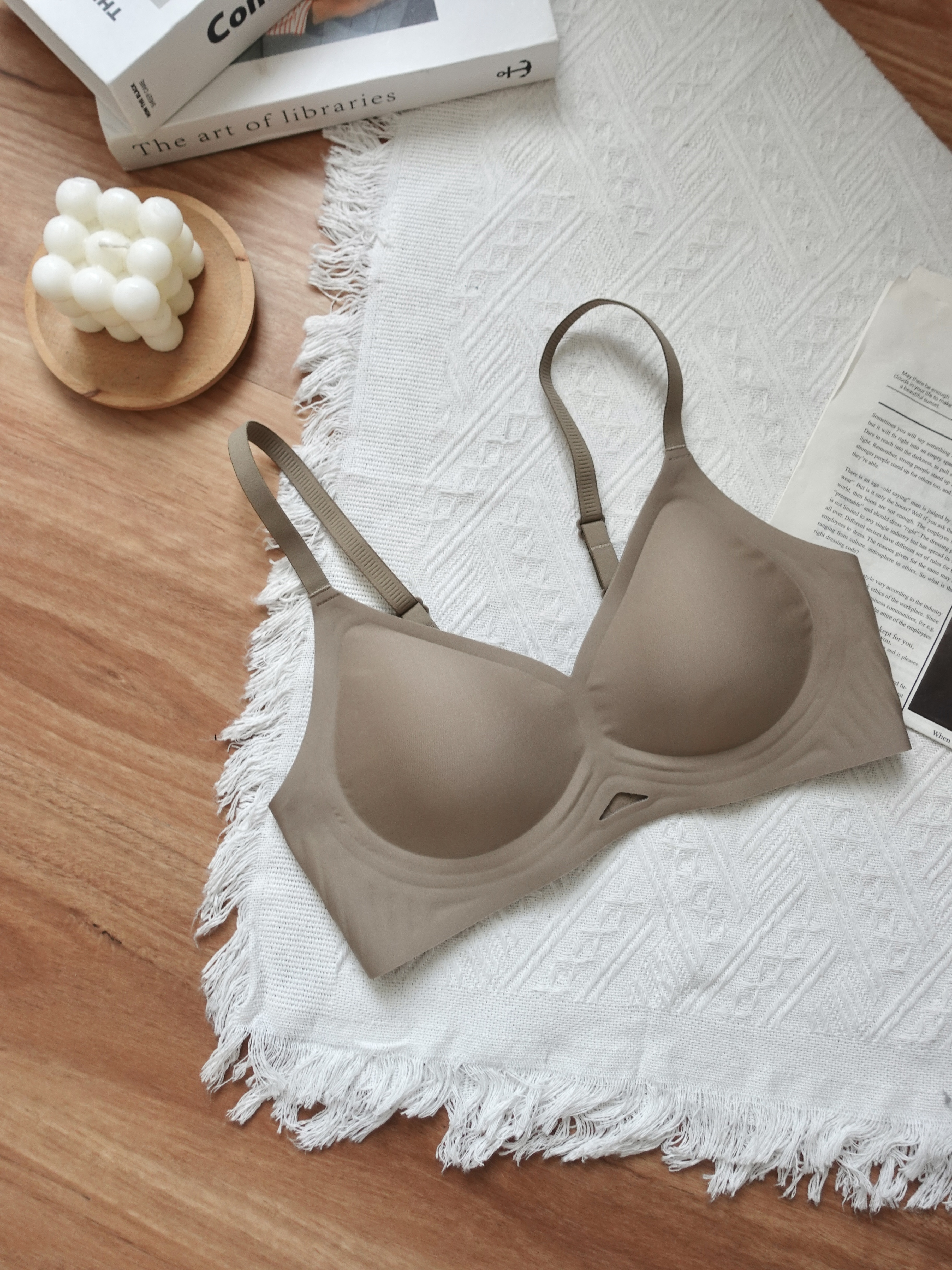 Serina Seamless Bra Brown- BR6BRO