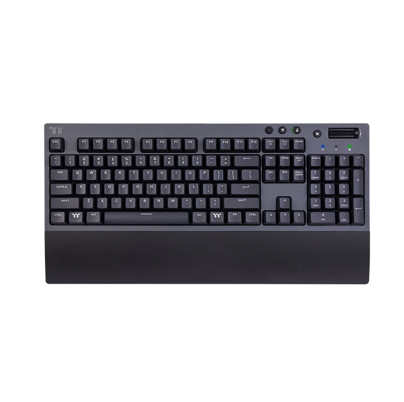 米特3C數位–Thermaltake 曜越 W1 三模無線 紅軸機械式鍵盤(英刻)/GKB-WOW-RDSNUS-01