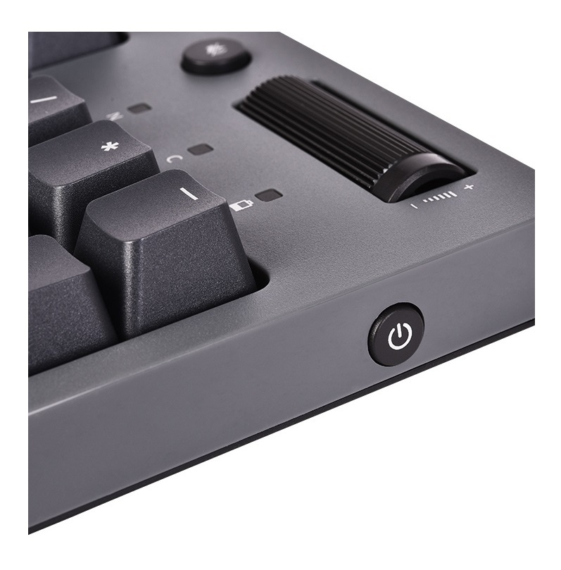 米特3C數位–Thermaltake 曜越 W1 三模無線 紅軸機械式鍵盤(英刻)/GKB-WOW-RDSNUS-01