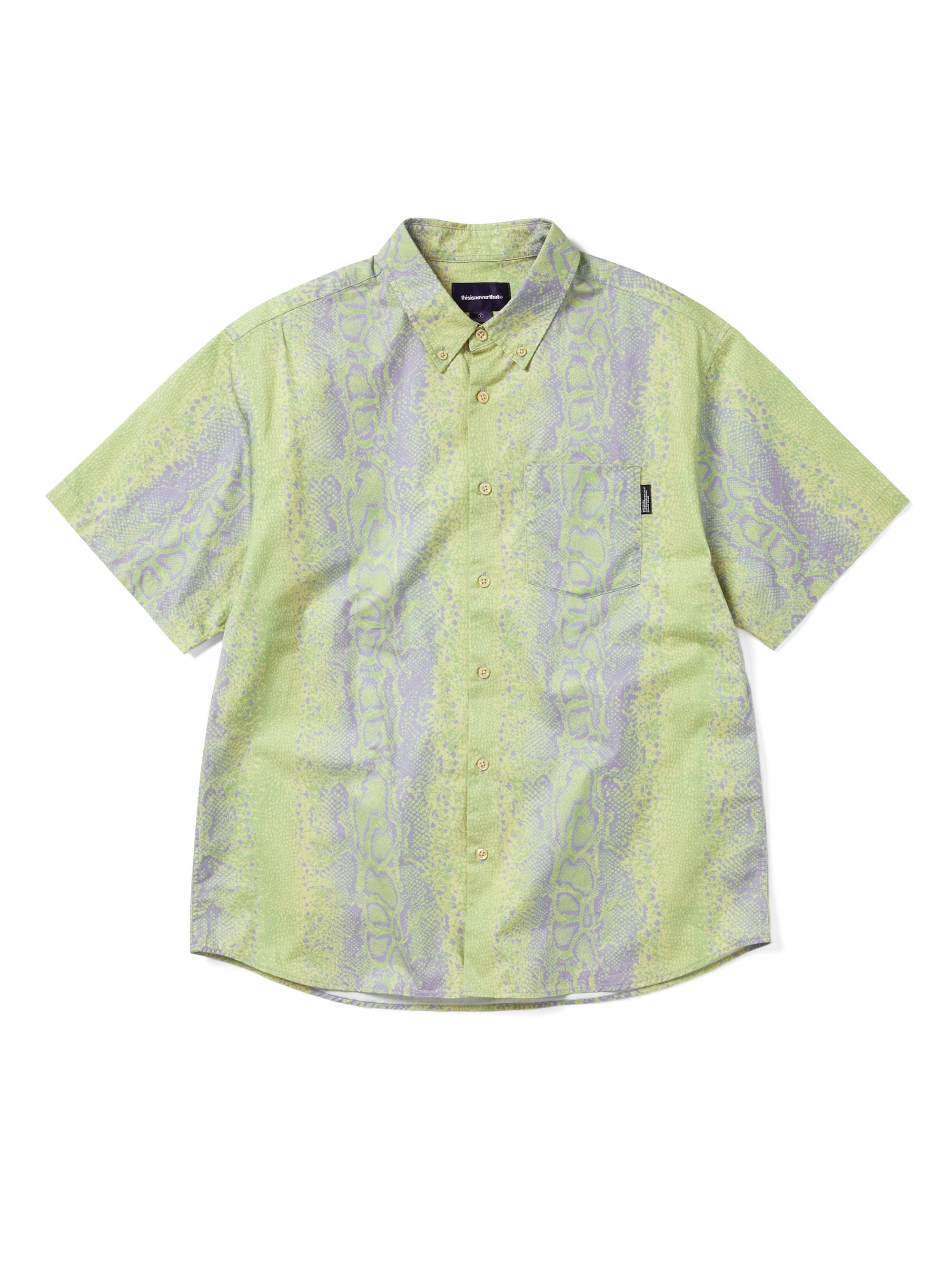 thisisneverthat｜Python S/S Shirt "Light Green"