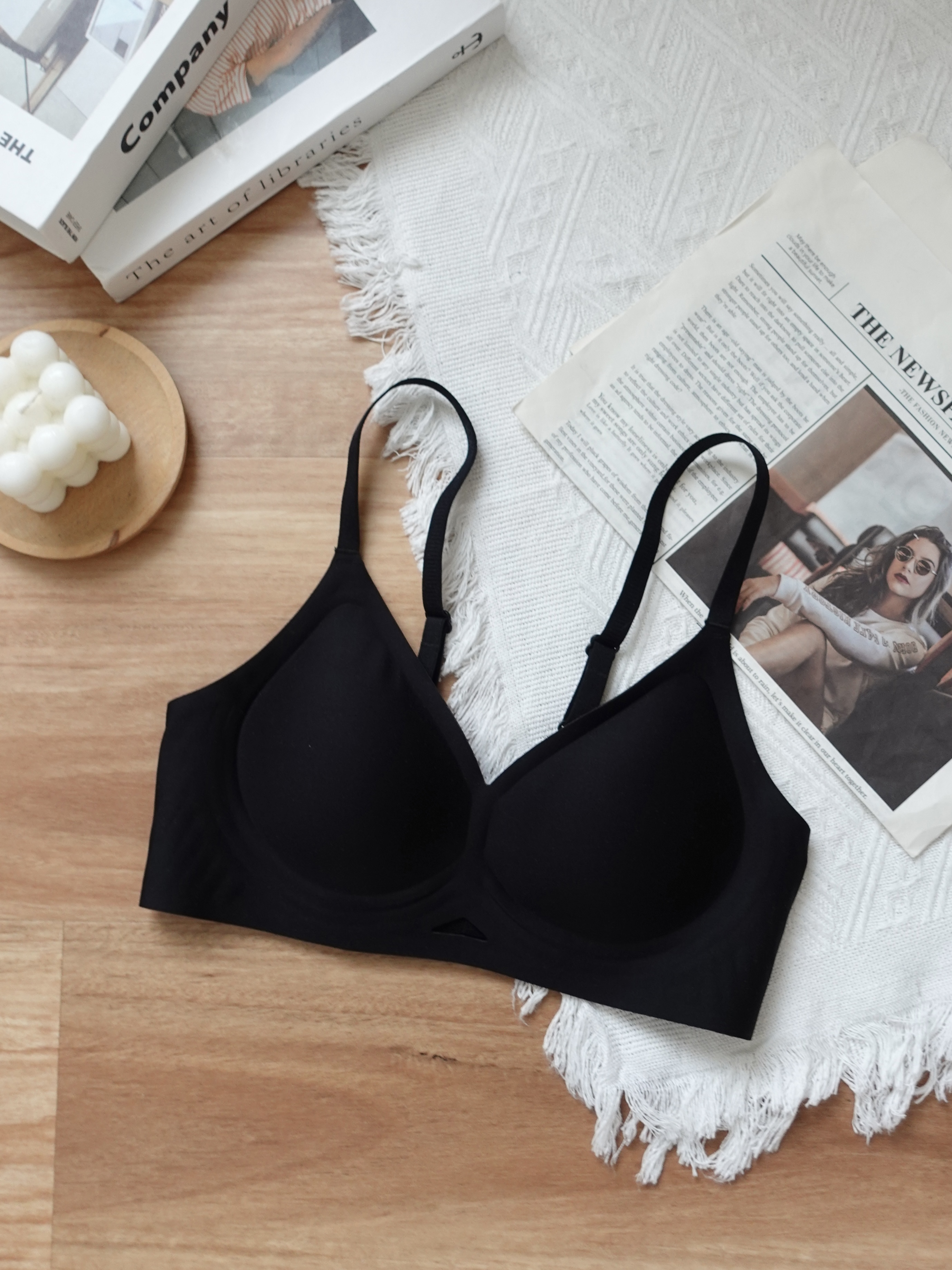 Serina Seamless Bra Black - BR6BLK