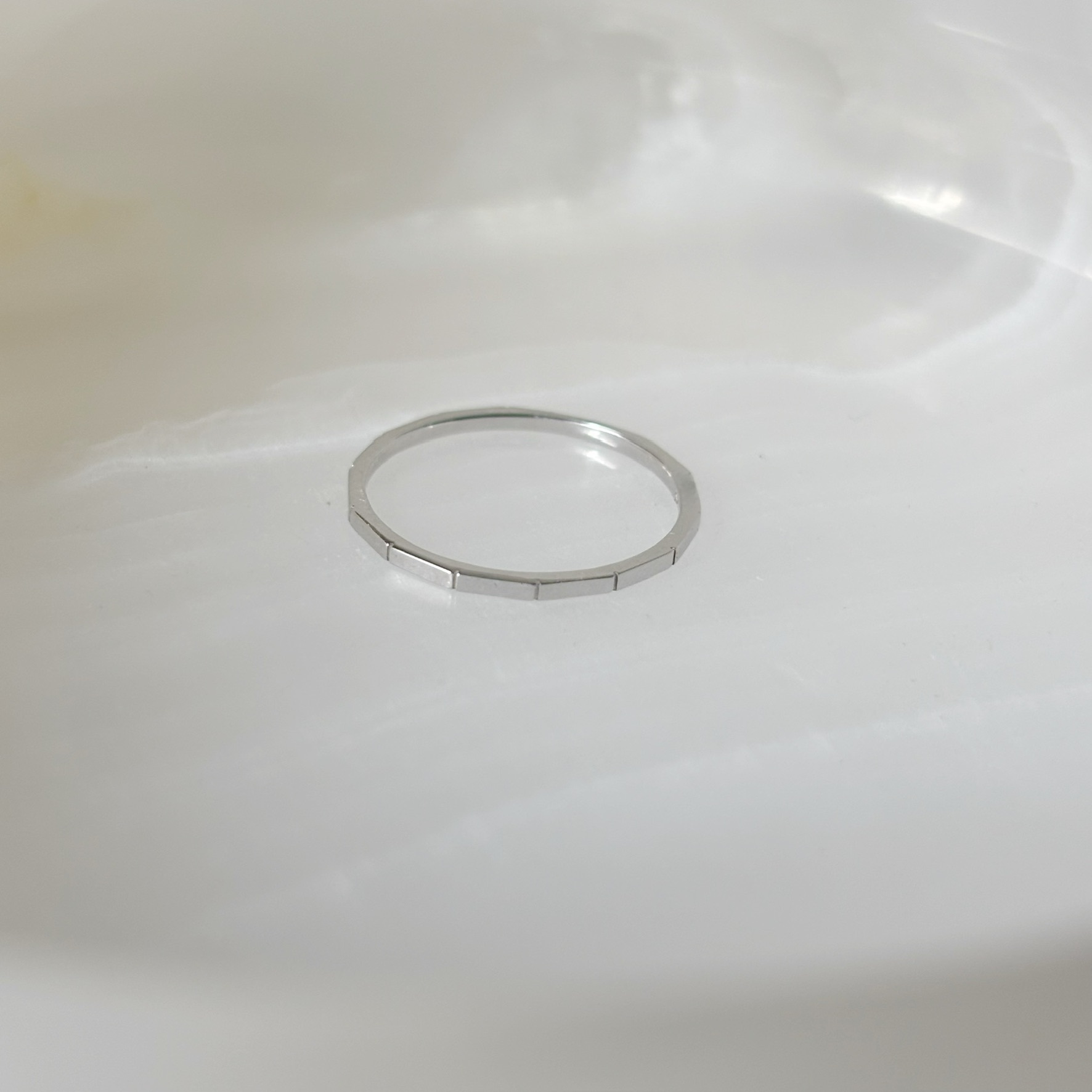 14K Daily Edge戒指