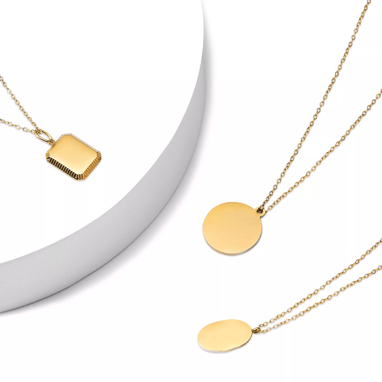 Makeblock xTool 不銹鋼三吊墜項鍊 (6 件)