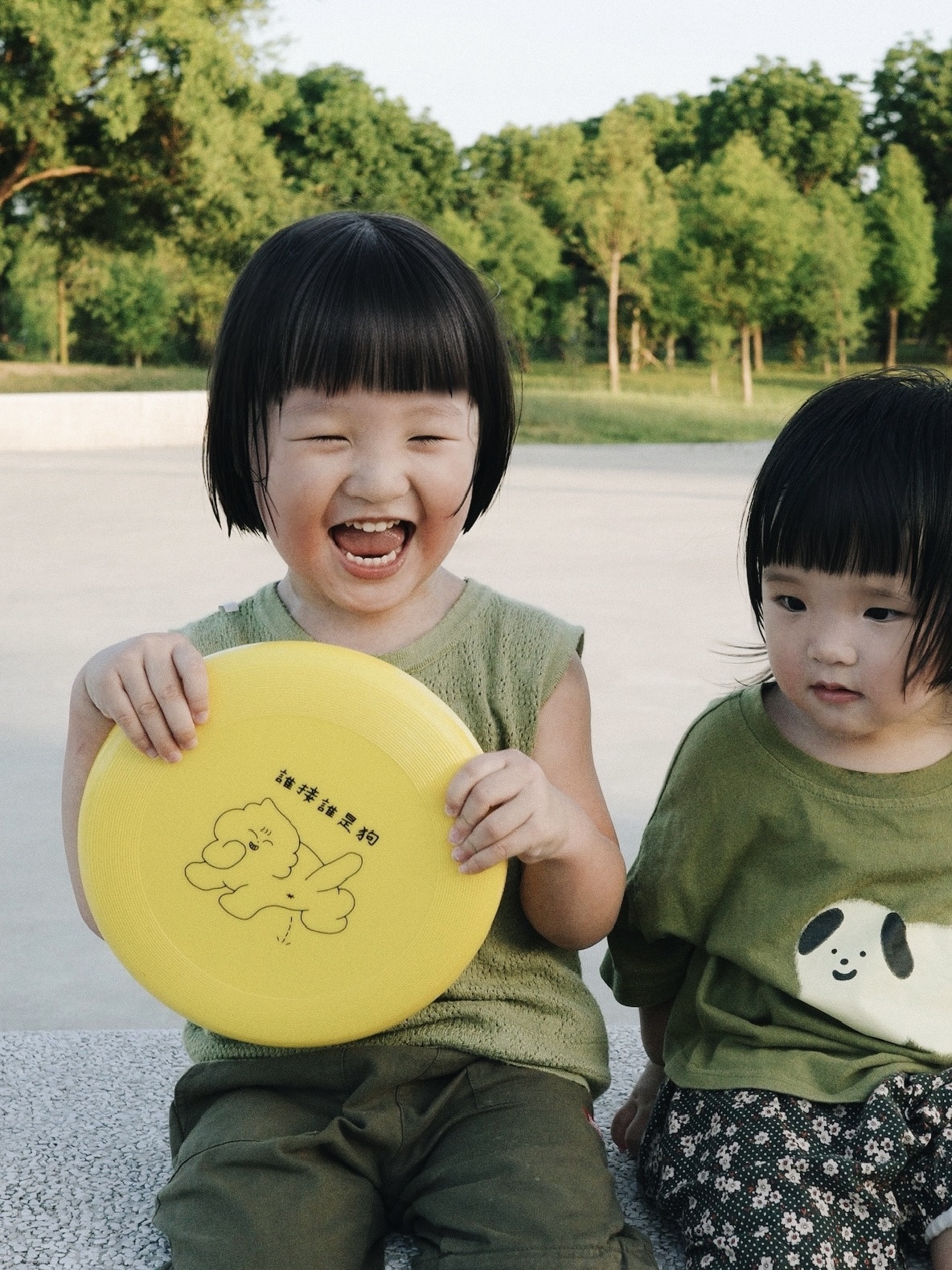 誰接誰是狗 飛盤