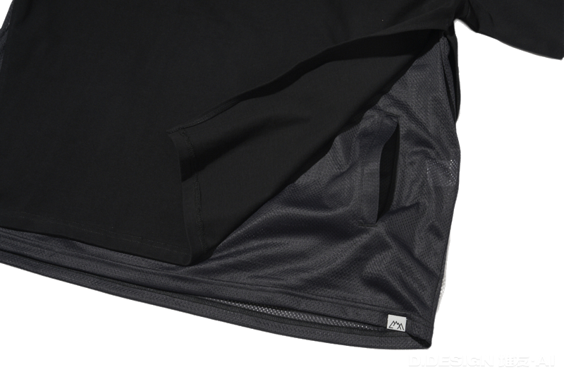 CMF OUTDOOR GARMNENT W FACE TEE  CMF2501-C03C BLACK