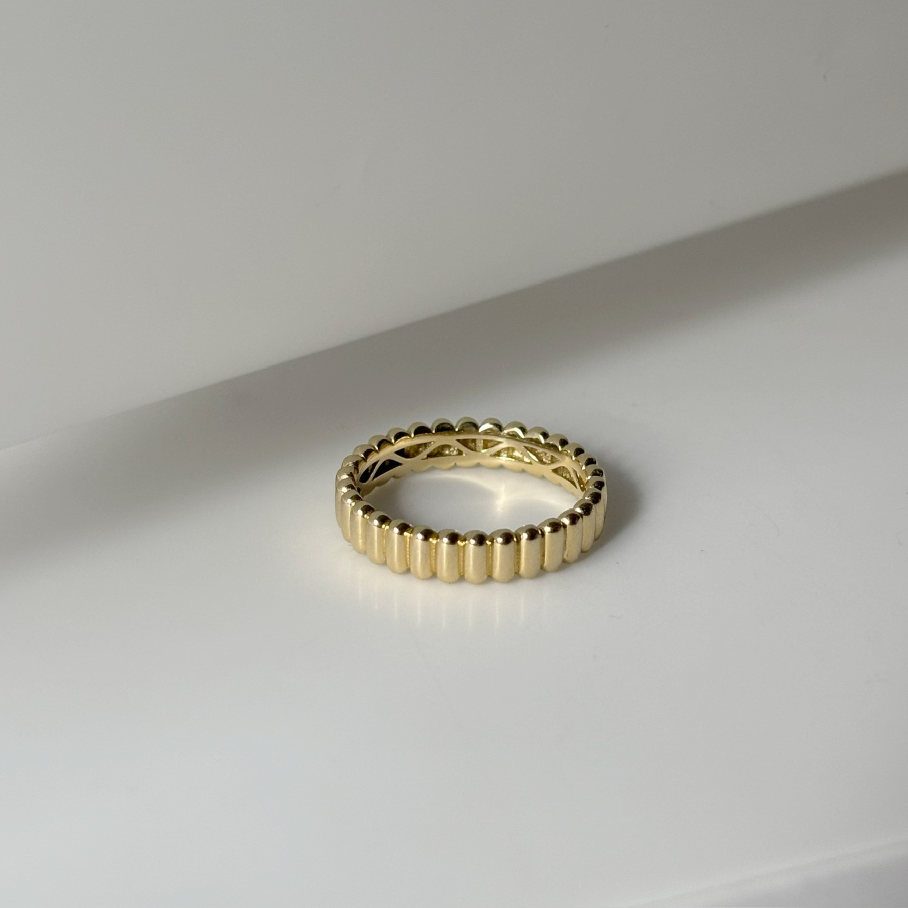 14K Glint Beam戒指